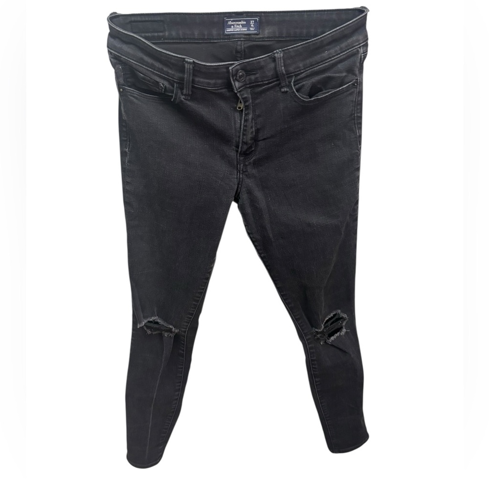 Abercrombie & Fitch Black Jeans Sz 27
